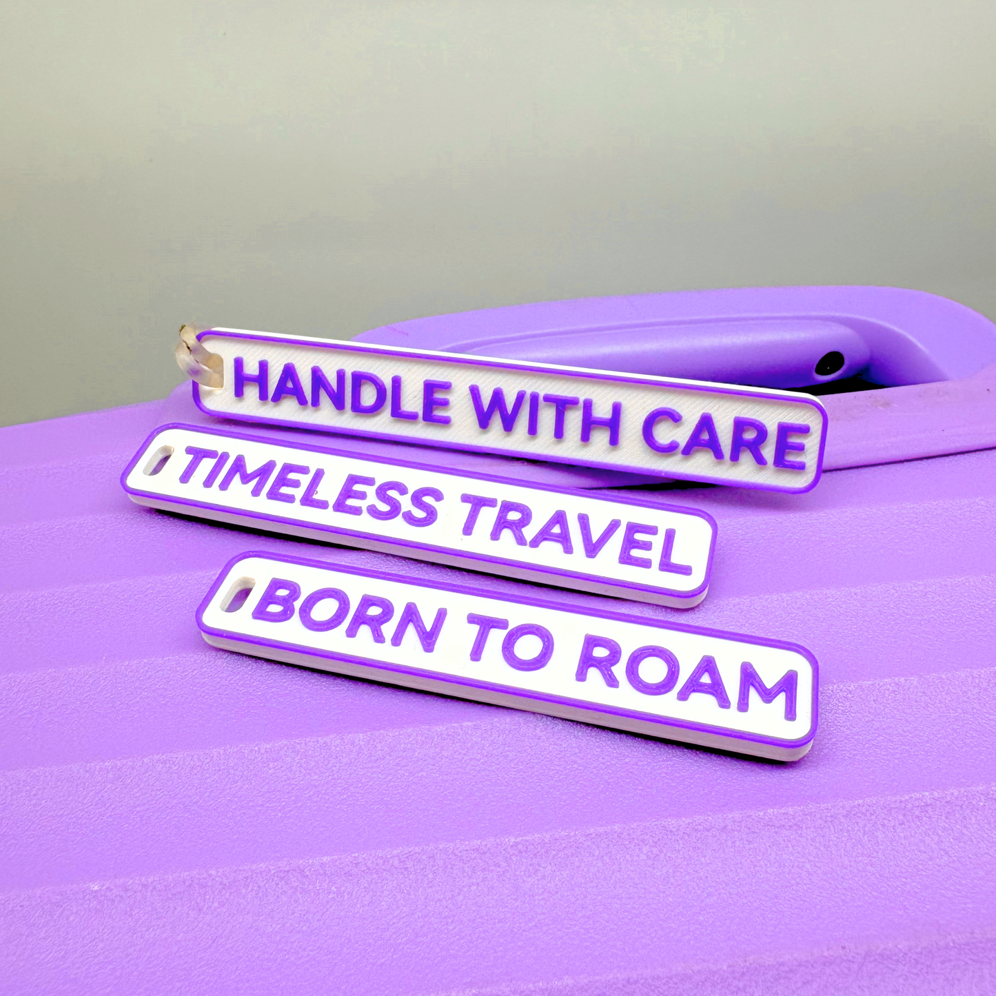 1-Line Custom Luggage Tag